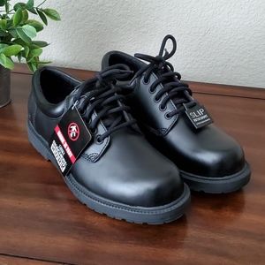 Mens Skechers Work Shoes / Size 9 / Black
